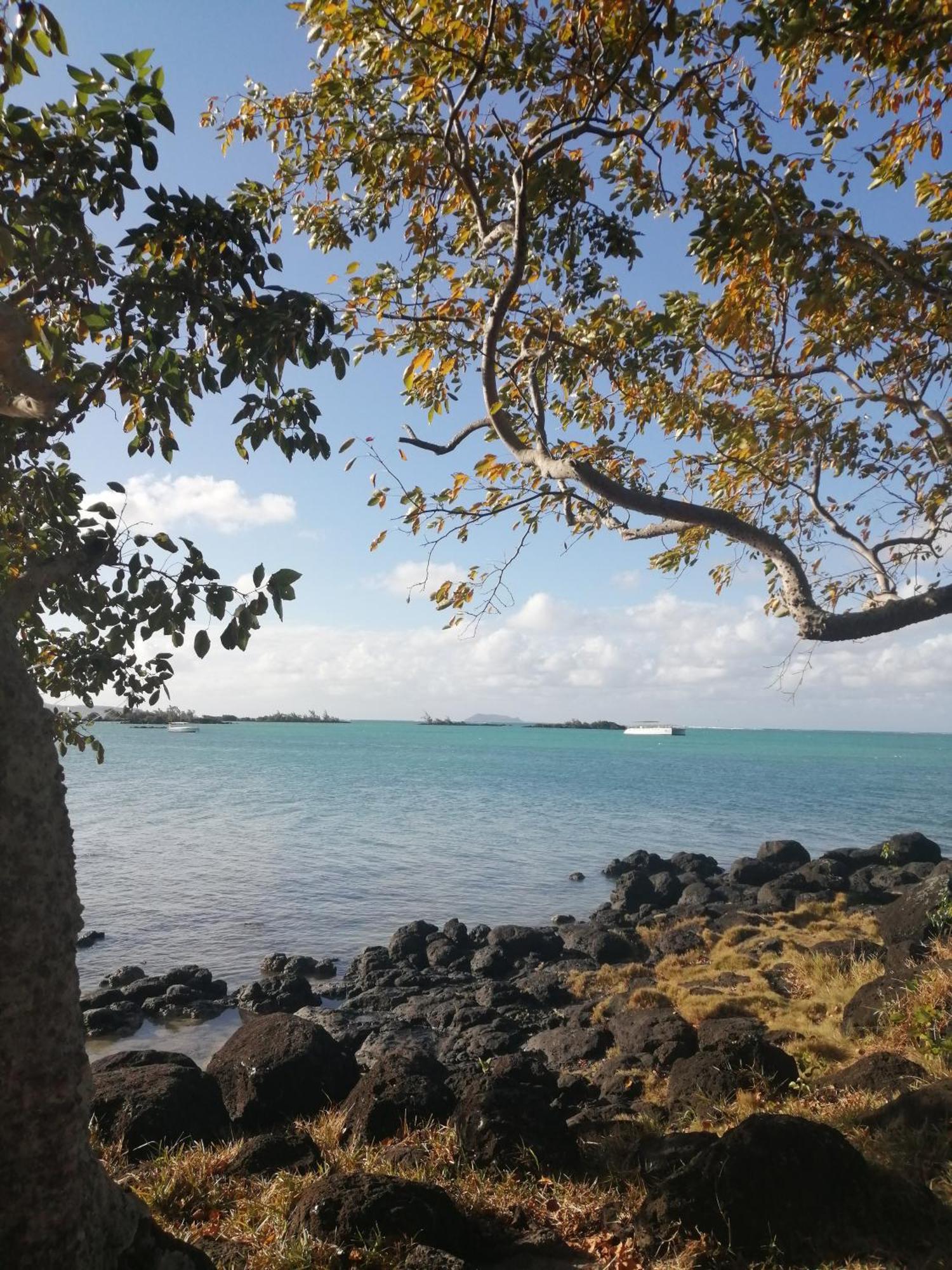 Résidence Les Filaos Pereybere Beach Exterior foto